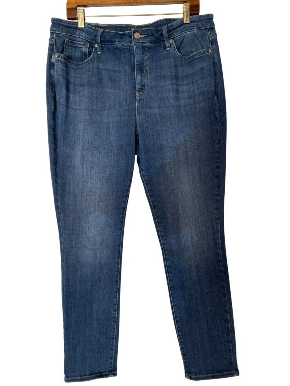 NYDJ Ami Skinny Lift Tuck Stretch Denim Jeans Size 16